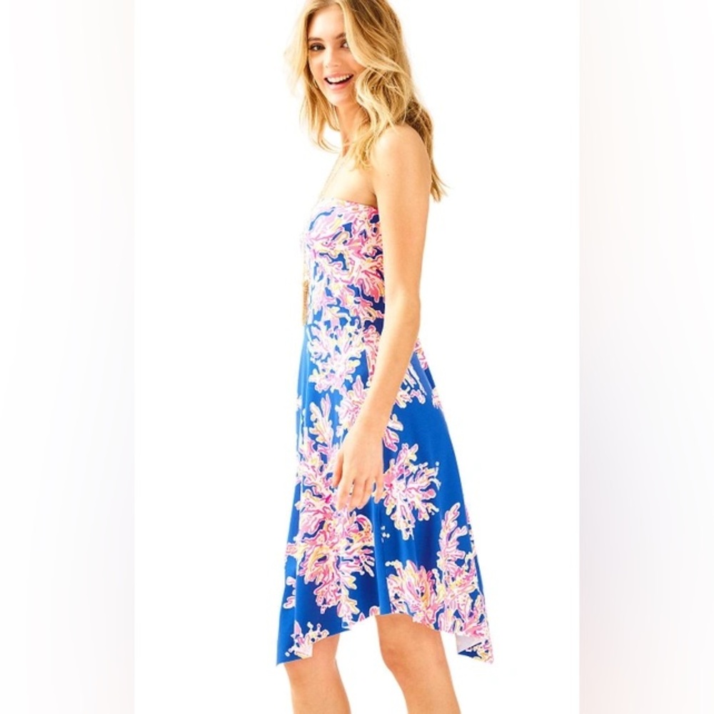Lilly Pulitzer strapless dress